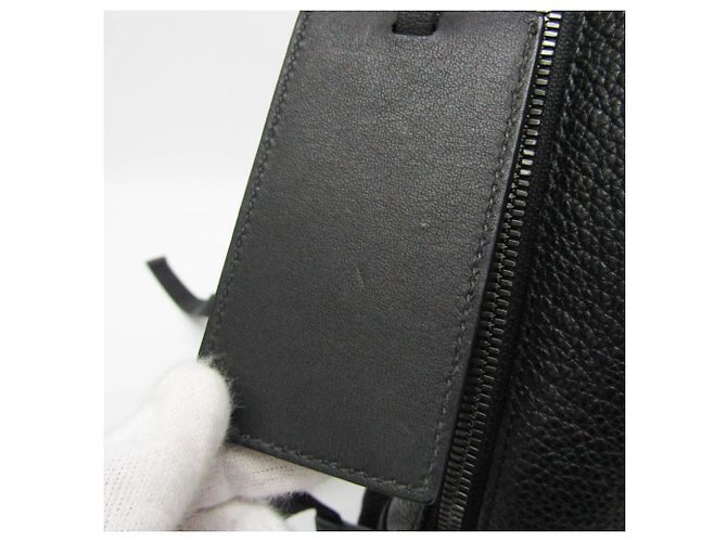 Prada TORO 2VZ011 Leder Rucksack Schwarz - Ansicht 15