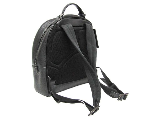 Prada TORO 2VZ011 Leder Rucksack Schwarz - Ansicht 3