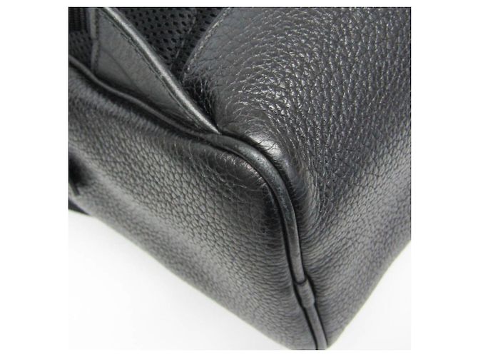 Prada TORO 2VZ011 Leder Rucksack Schwarz - Ansicht 6