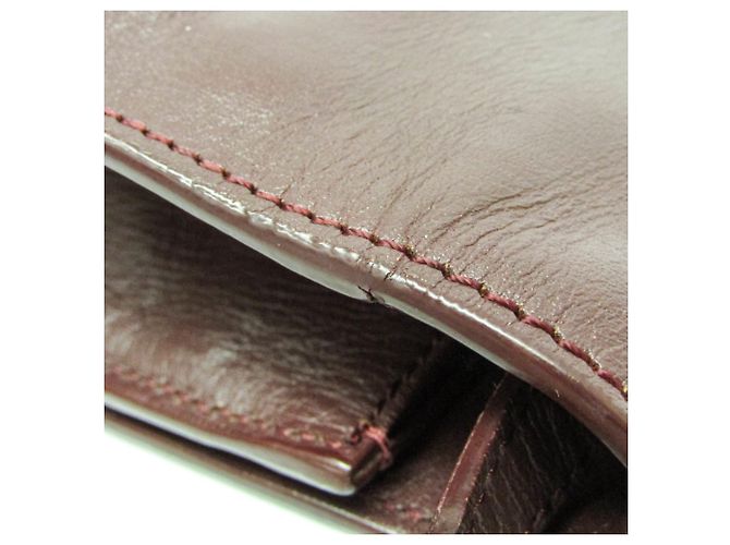 Borsa a spalla in pelle da donna Balenciaga in vino Bordò - vista 12