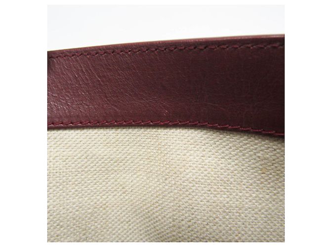 Borsa a spalla in pelle da donna Balenciaga in vino Bordò - vista 17