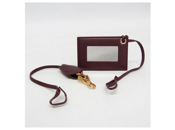 Borsa a spalla in pelle da donna Balenciaga in vino Bordò - vista 20