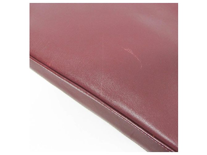 Borsa a spalla in pelle da donna Balenciaga in vino Bordò - vista 5