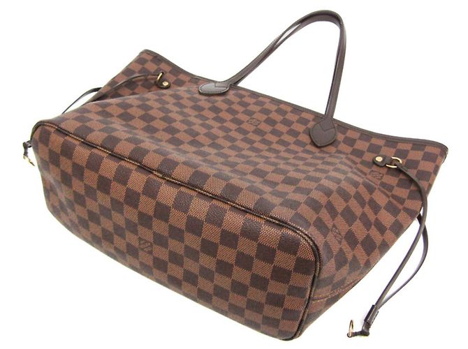 Borsa tote Neverfull MM Damier di Louis Vuitton Damier ebene - vista 2