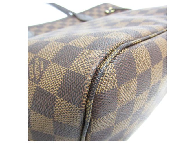 Borsa tote Neverfull MM Damier di Louis Vuitton Damier ebene - vista 4