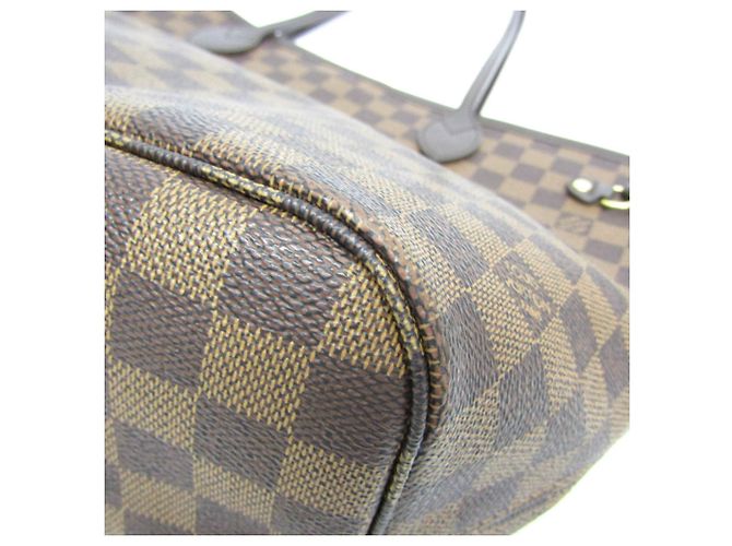 Borsa tote Neverfull MM Damier di Louis Vuitton Damier ebene - vista 5