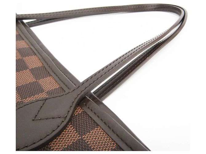 Borsa tote Neverfull MM Damier di Louis Vuitton Damier ebene - vista 6