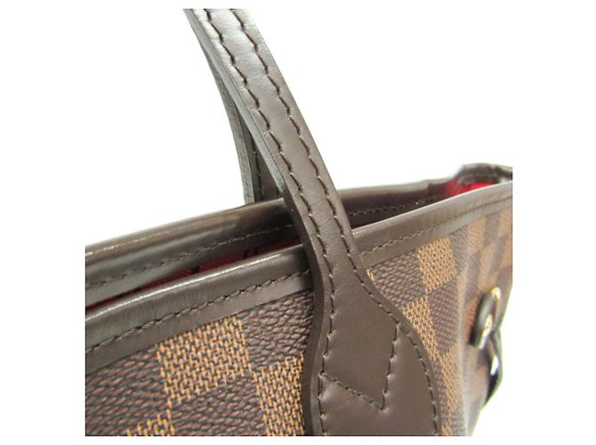 Borsa tote Neverfull MM Damier di Louis Vuitton Damier ebene - vista 8
