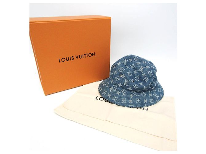 Monogram Essential Bucket Hat von Louis Vuitton Blau - Ansicht 3