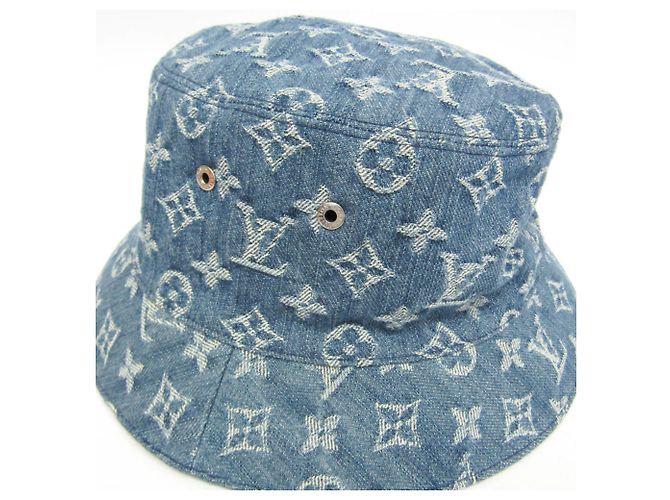 Monogram Essential Bucket Hat von Louis Vuitton Blau - Ansicht 4