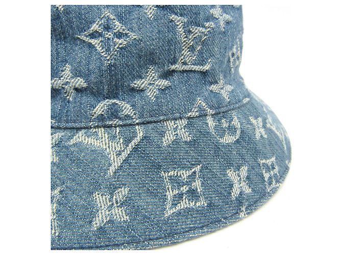 Monogram Essential Bucket Hat von Louis Vuitton Blau - Ansicht 5