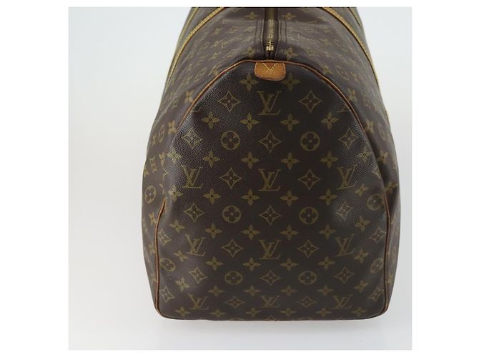 Louis Vuitton Keepall Monogram Canvas 60 Marrone - vista 3