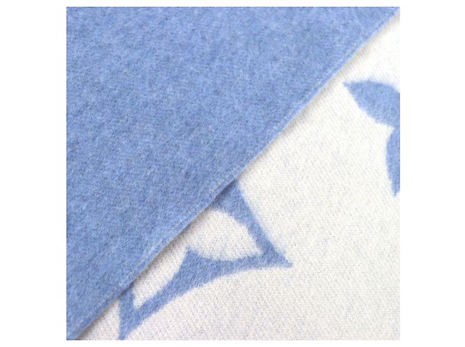 Sciarpa in cashmere Reykjavik Louis Vuitton Blu - vista 4