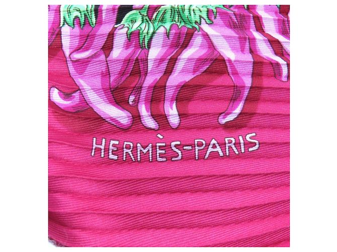 Bufanda de seda plisada AUX PAYS DES EPICES de Hermès - vista 6