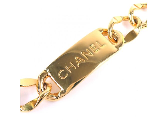 Chanel Gold Chain Belt mit Coco Mark Münzmotiv Golden - Ansicht 6
