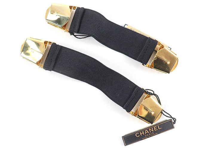 Timeless Bracciale Design Logo Chanel Vintage 94P A03530 Nero - vista 3