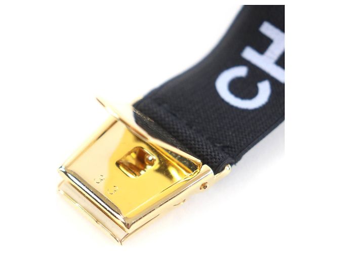 Timeless Bracciale Design Logo Chanel Vintage 94P A03530 Nero - vista 7