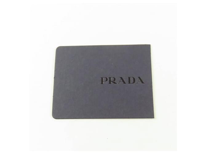 Prada bedruckter Seidentwill-Schlankschal Schwarz Weiß - Ansicht 10