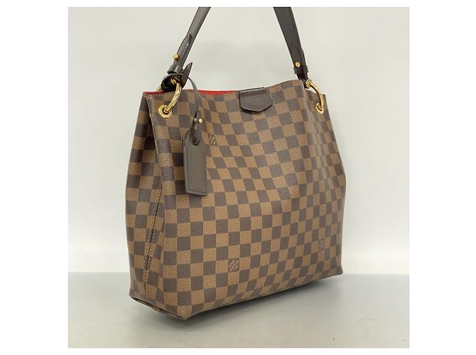 Borsa a Spalla Damier Graceful PM Louis Vuitton Damier ebene - vista 2