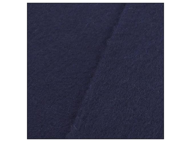Stola 100% Cashmere Hermès Blu navy - vista 5