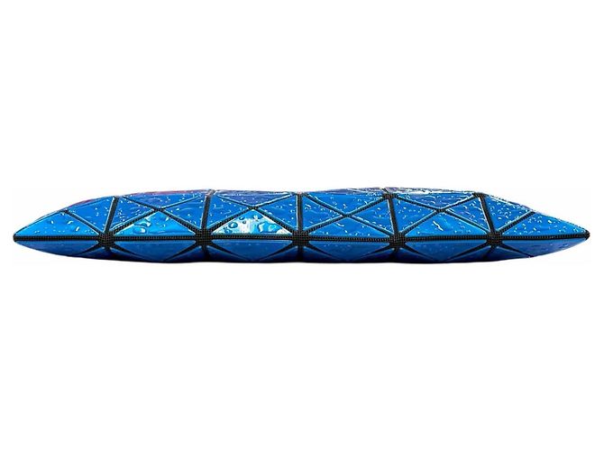 Bolso Clutch Triangular BAOBAO Issey Miyake Azul - vista 3