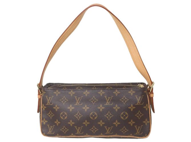 Borsa Louis Vuitton VivaCite MM Marrone - vista 3