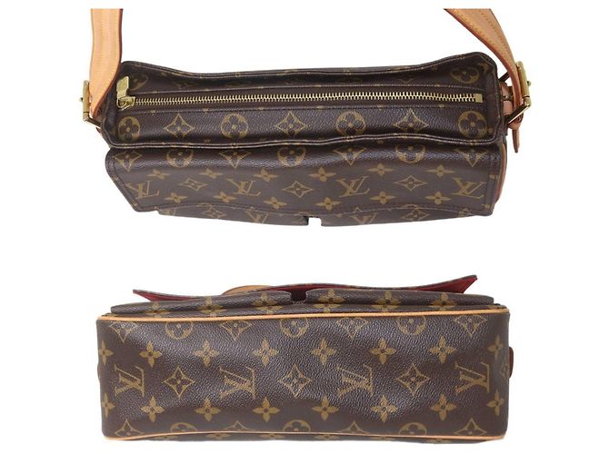 Borsa Louis Vuitton VivaCite MM Marrone - vista 5