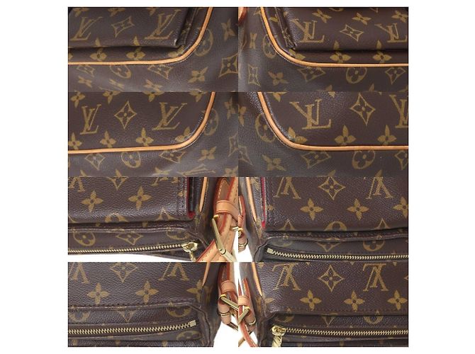Borsa Louis Vuitton VivaCite MM Marrone - vista 6