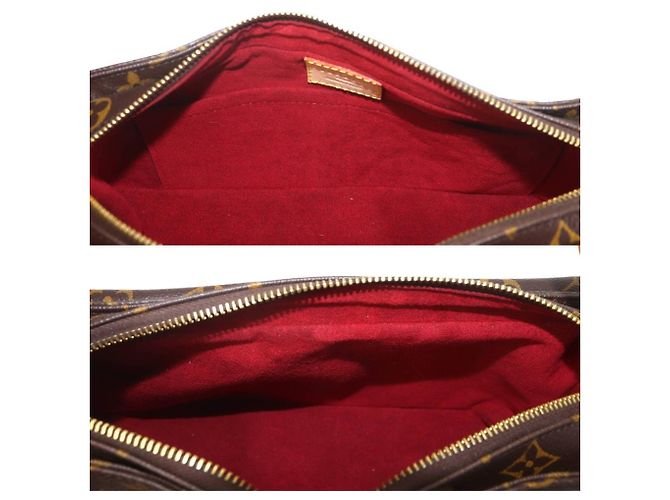Borsa Louis Vuitton VivaCite MM Marrone - vista 8