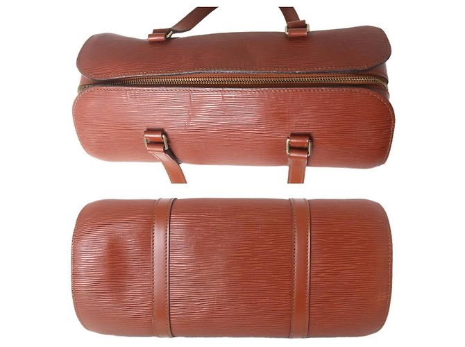 Borsa Soufflot Louis Vuitton Marrone - vista 5