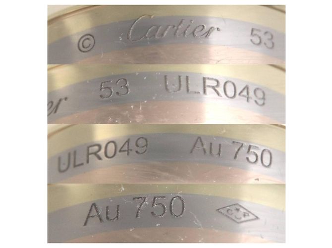 Cartier Tricolor Ring Golden - Ansicht 8