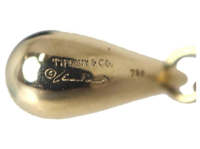 Collana a goccia Elsa Peretti di Tiffany & Co. D'oro - vista 5