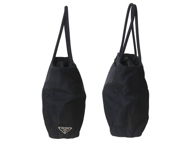 Bolso tote negro Prada - vista 4