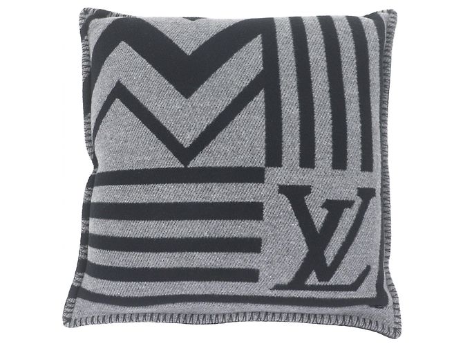 Summit Cuscino Louis Vuitton M79525 Grigio antracite - vista 2