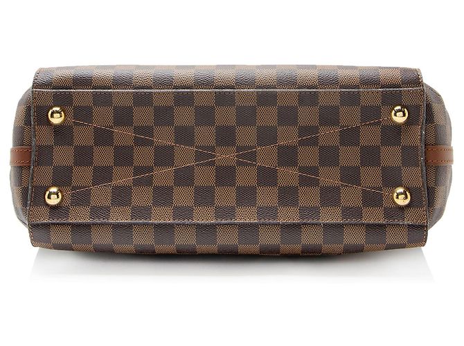 Borsa Greenwich Damier Ebene Louis Vuitton Marrone - vista 4