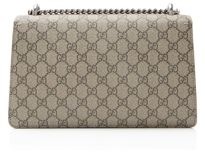 Borsa a Spalla Media Dionysus GG Supreme di Gucci Marrone Beige - vista 3