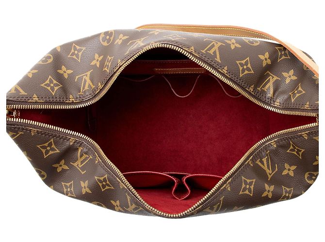 Louis Vuitton Vintage Monogramm Canvas Amfar Three Schultertasche Braun - Ansicht 7