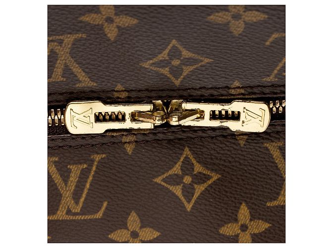 Louis Vuitton Vintage Monogramm Canvas Amfar Three Schultertasche Braun - Ansicht 9