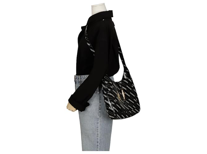 Gucci Borsa a Spalla Media Jackie Hacker Project Nero - vista 9