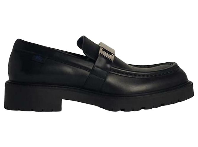 Burberry Mocassini in pelle Raft - vista 4