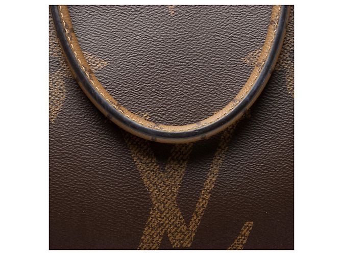 Louis Vuitton Giant Monogram Canvas Onthego GM Tote Brown - view 10