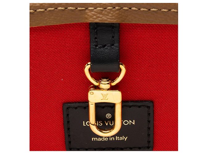 Louis Vuitton Giant Monogram Canvas Onthego GM Tote Brown - view 8