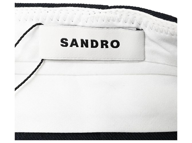 Sandro Twill-Shorts aus Polyester in Marineblau - Ansicht 4
