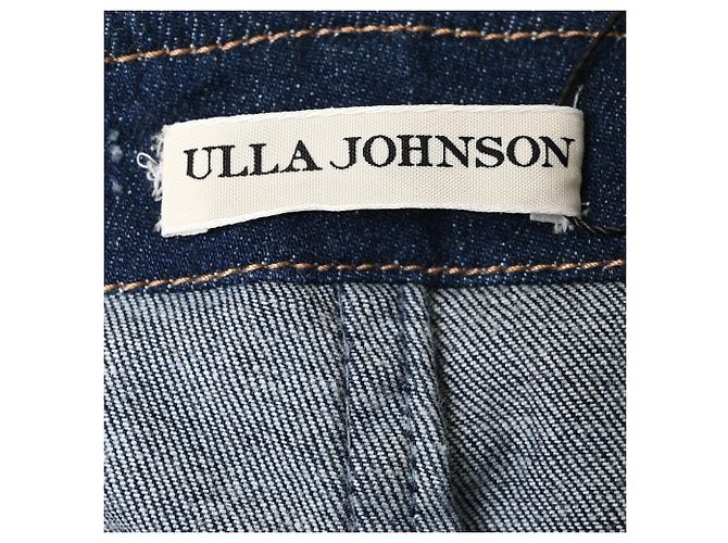 Jeans de marinero acampanados de cintura alta Ulla Johnson Ashton en denim azul - vista 4