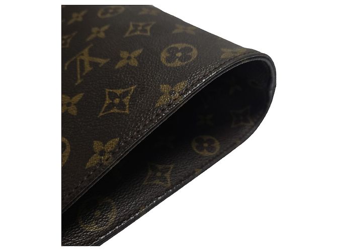 Louis Vuitton Borsa a Spalla Cabas Mezzo Monogramma Marrone - vista 7