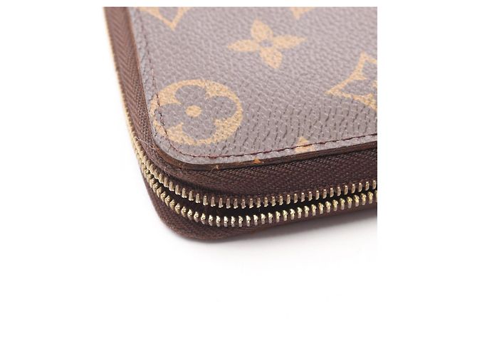 Monedero Zippy Monogram Louis Vuitton Castaño - vista 10