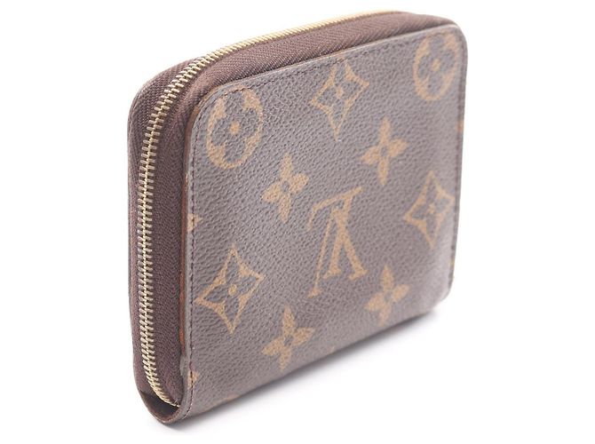 Monedero Zippy Monogram Louis Vuitton Castaño - vista 2