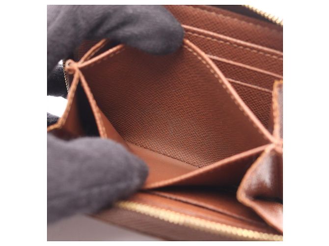 Monedero Zippy Monogram Louis Vuitton Castaño - vista 6
