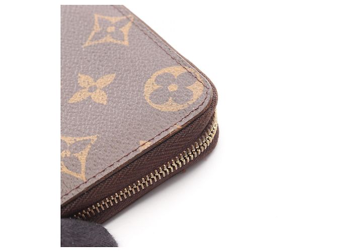 Monedero Zippy Monogram Louis Vuitton Castaño - vista 9