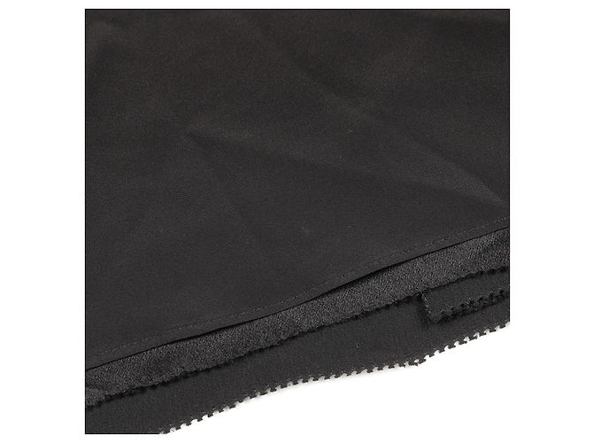 Falda Flare de Seda Hermès Negro - vista 6